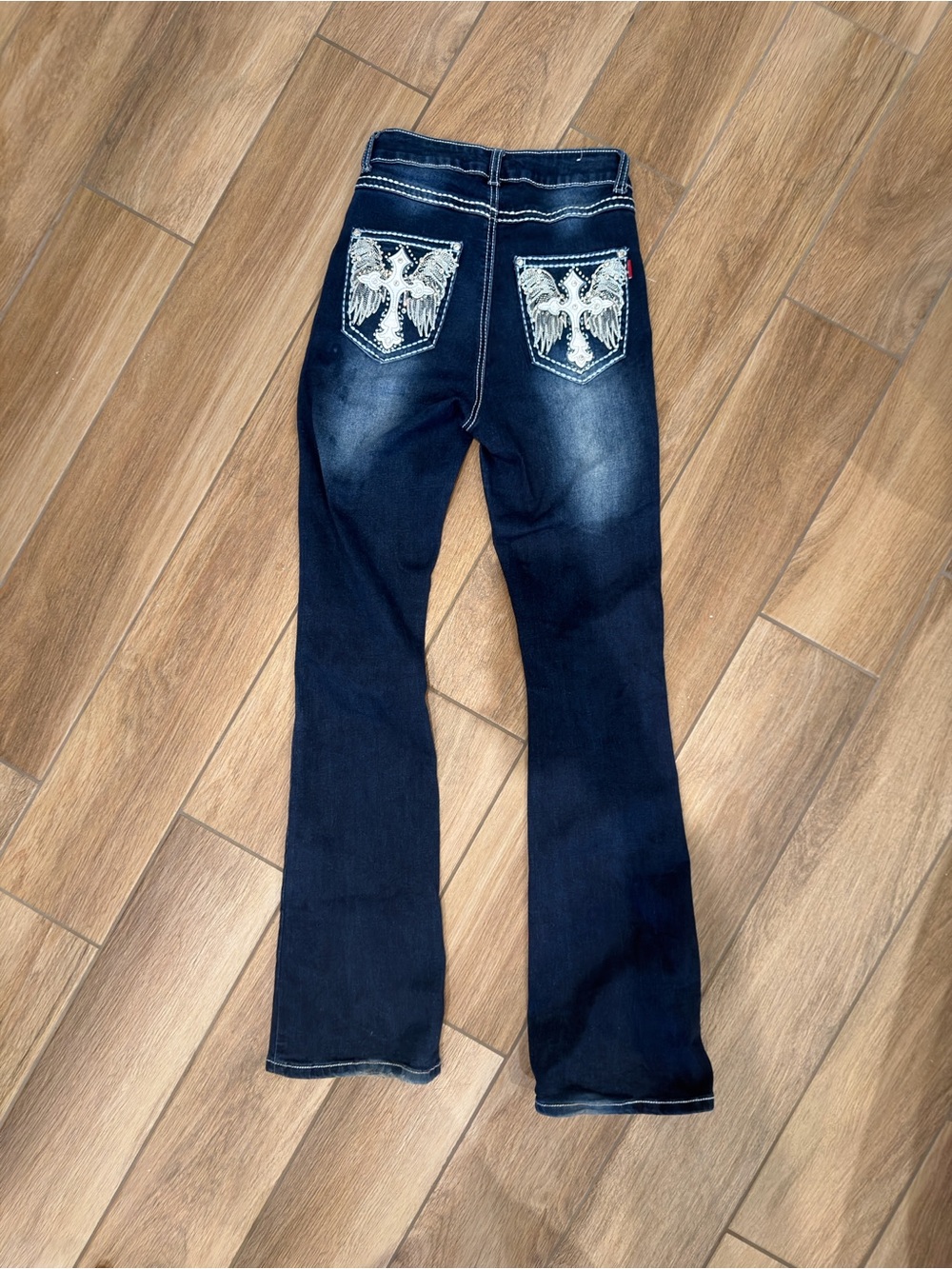 Love You Embellished Bootcut Jeans
